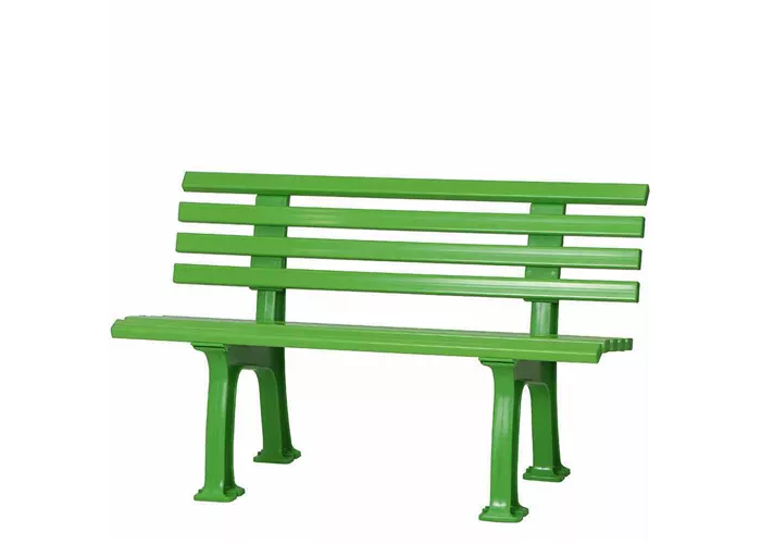 Blome Gartenbank Ibiza 2-Sitzer apfelgrün Kunststoff