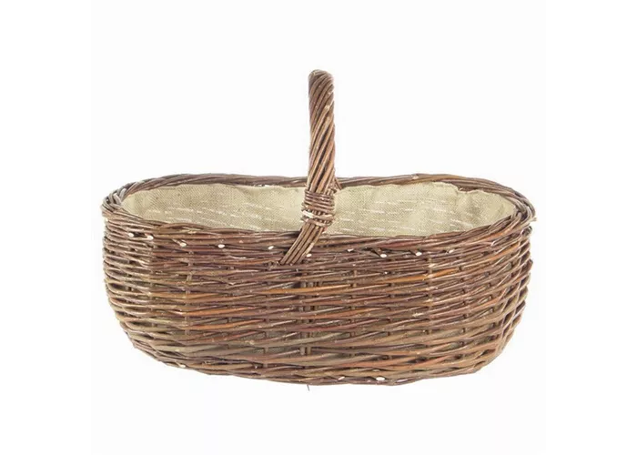 Franz Müller Kaminkorb, oval 60 x 40 cm 