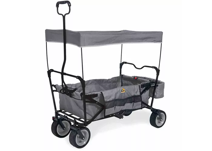 Pinolino Klappbollerwagen Paxi, grau 