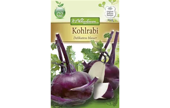 Kohlrabisamen 'Blauer Delikatess' Kohlrabisamen 'Blauer Delikatess'