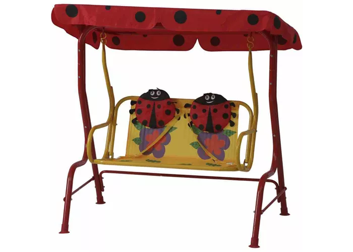 Siena Garden Kinderschaukel Marie 75x115x118 cm rot Siena Garden Kinderschaukel Marie 75x115x118 cm rot