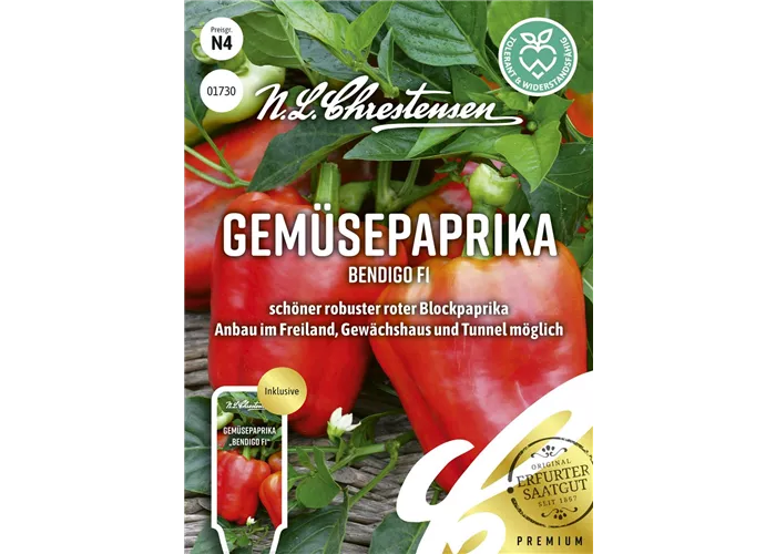 Paprikasamen 'Bendigo F1'