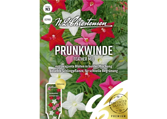 Prunkwindensamen 'Feather Mix' Prunkwindensamen 'Feather Mix'