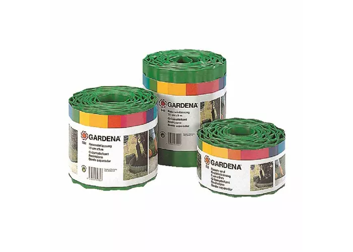 Gardena Raseneinfassung Rolle 20 cm x 9 m Kunststoff Grün Gardena Raseneinfassung Rolle 20 cm x 9 m Kunststoff Grün