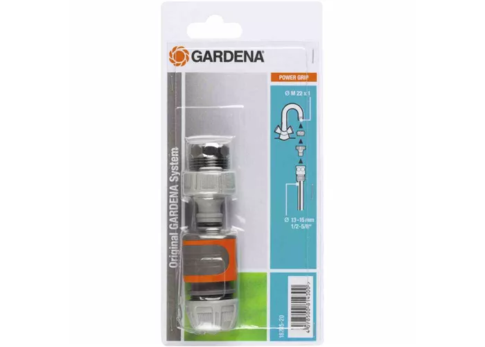 Gardena Schnellanschluss-Satz, Inhalt 1 x 2906, 18201, 18215, verpackt Gardena Schnellanschluss-Satz, Inhalt 1 x 2906, 18201, 18215, verpackt