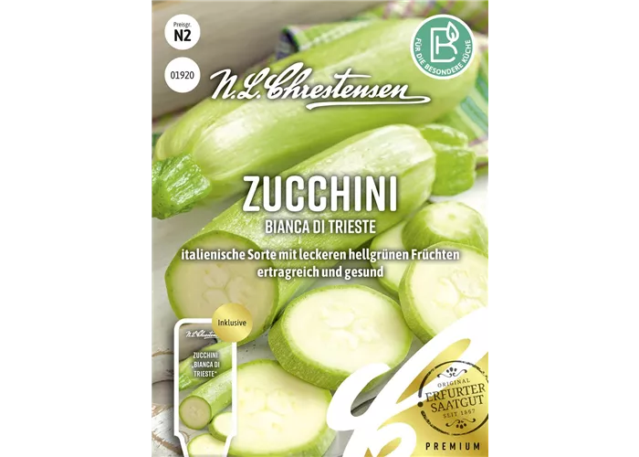 Zucchinisamen 'Bianca di Trieste' Zucchinisamen 'Bianca di Trieste'