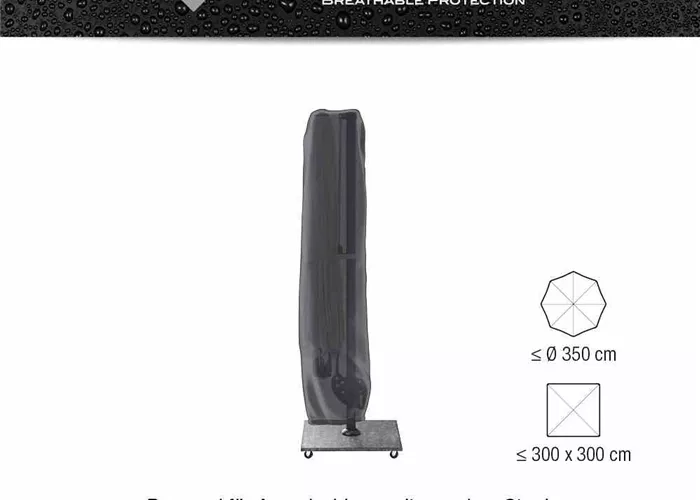 Aerocover Schutzhülle für Ampelschirm 250x55 cm Aerocover Schutzhülle für Ampelschirm 250x55 cm