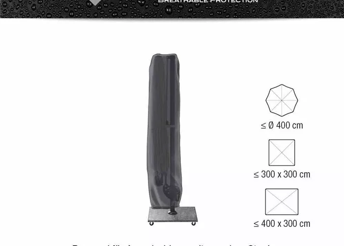 Aerocover Schutzhülle für Ampelschirm H292x60/65 cm Aerocover Schutzhülle für Ampelschirm H292x60/65 cm