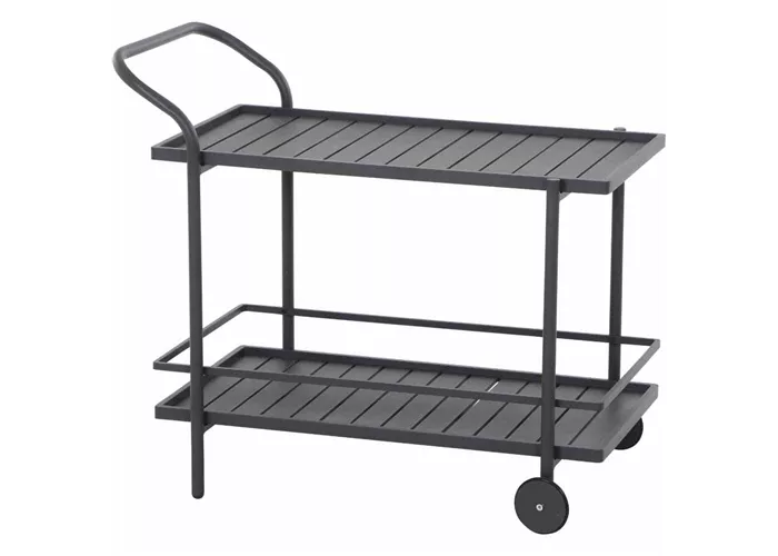 Siena Garden Bali Servierwagen Aluminium  Siena Garden Bali Servierwagen Aluminium