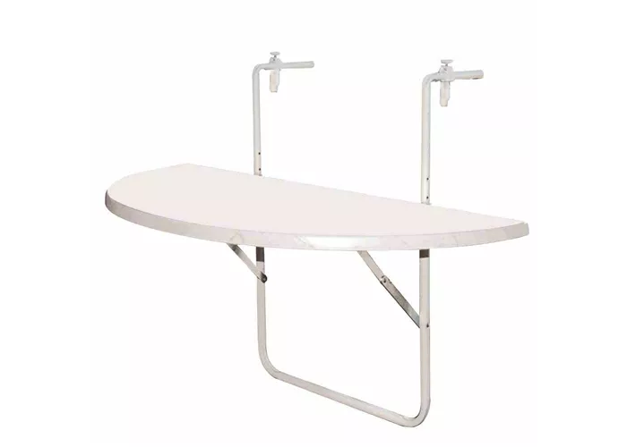 Alco Balkonhängetisch 100 x 50 cm weiß  Alco Balkonhängetisch 100 x 50 cm weiß