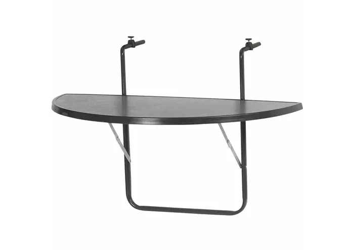 Alco Balkontisch hängend 100x50x0 cm anthrazit Alco Balkontisch hängend 100x50x0 cm anthrazit