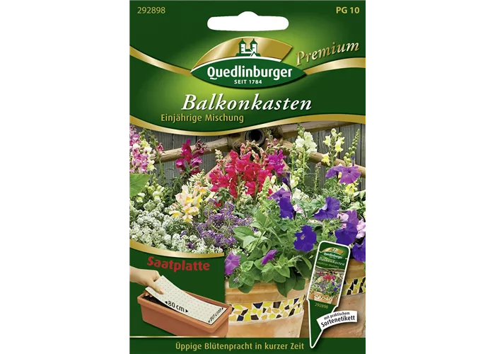 Balkonkastenmischung-Samen
