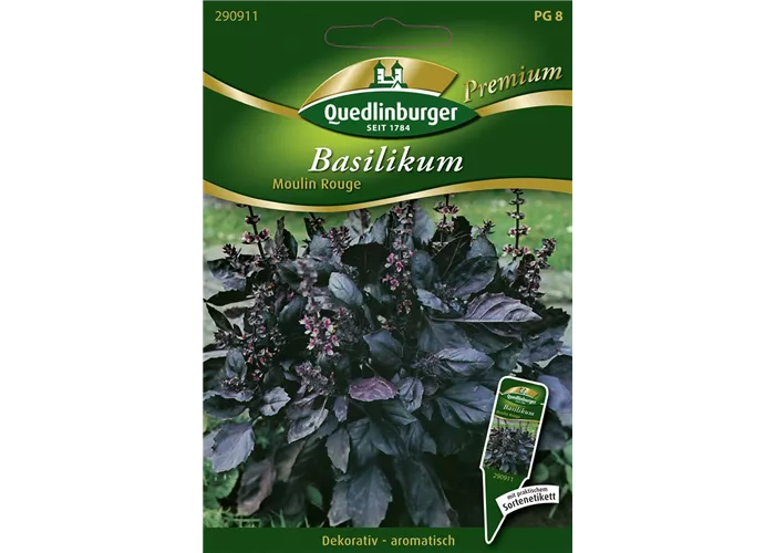 Basilikumsamen 'Moulin Rouge'