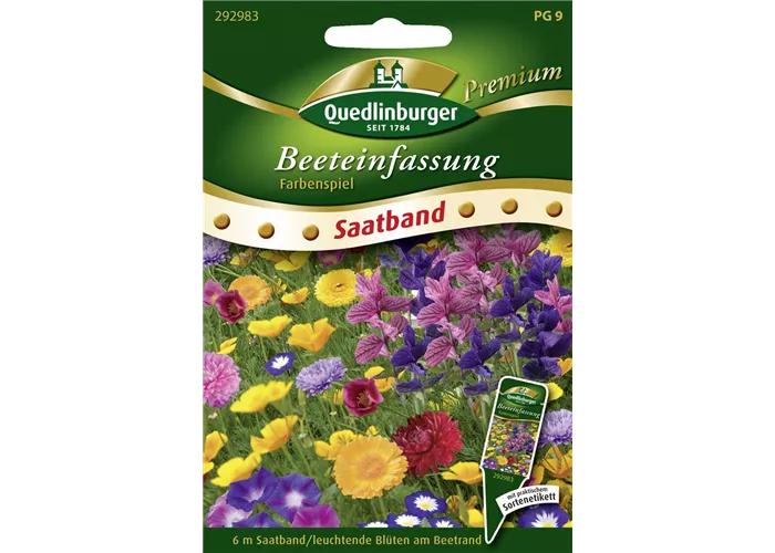 Beeteinfassung-Samen 'Farbenspiel'