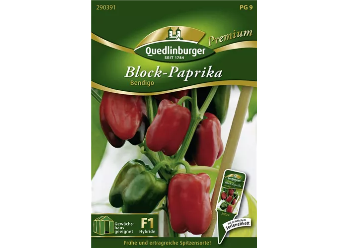 Paprikasamen 'Bendigo F1'