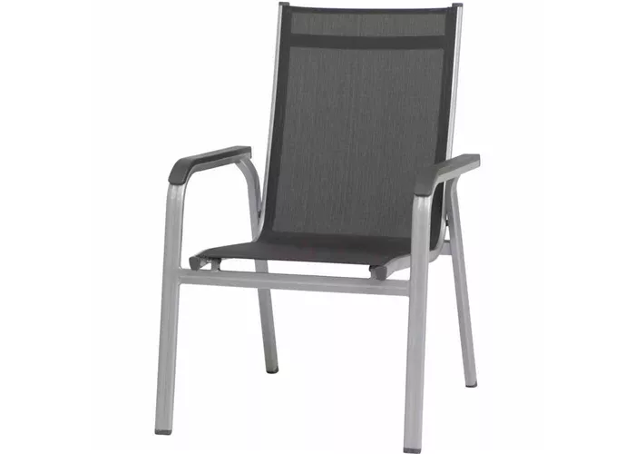 Kettler Stapelstuhl Basic Plus Silber/Anthrazit Kettler Stapelstuhl Basic Plus Silber/Anthrazit