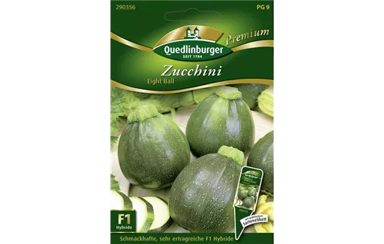 Zucchinisamen 'Eight Ball'