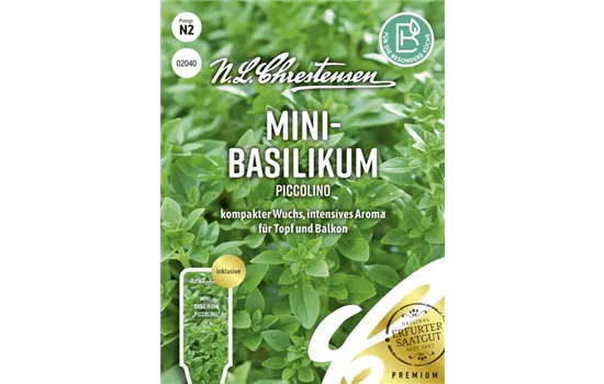Basilikumsamen 'Piccolino'