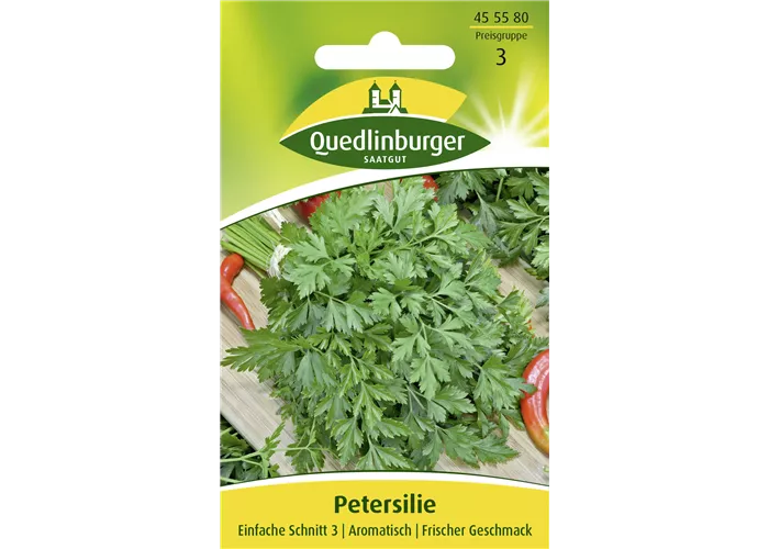 Glattblättrige Petersilie-Samen 'Einfache Schnitt 3'