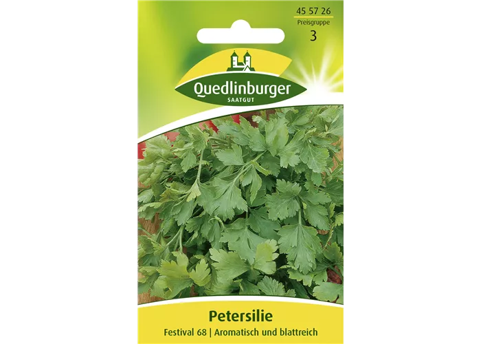 Glattblättrige Petersilie-Samen 'Festival 68'