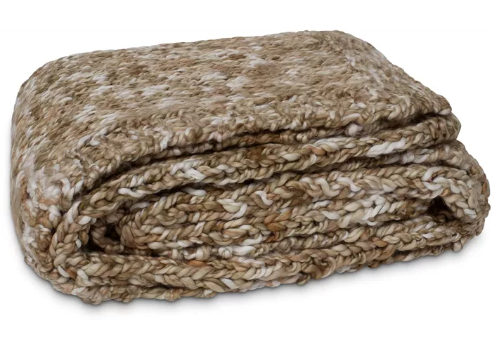 fleur ami Acrylic Knitted Throw (with filler) 130x170cm fleur ami Acrylic Knitted Throw (with filler) 130x170cm