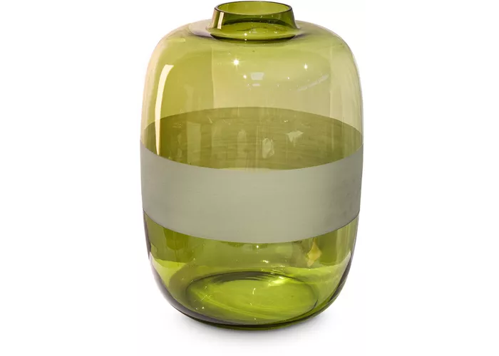 fleur ami LUNE Vase oliv decor Ø25/35 cm
