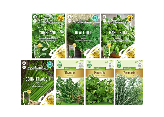 Saatgut Set 'Klassische Kräuter'