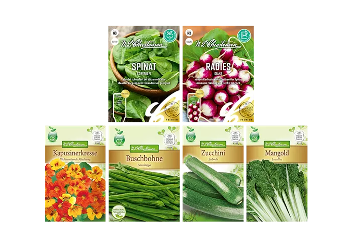 Saatgut Set 'Pflegeleichte Sorten' 