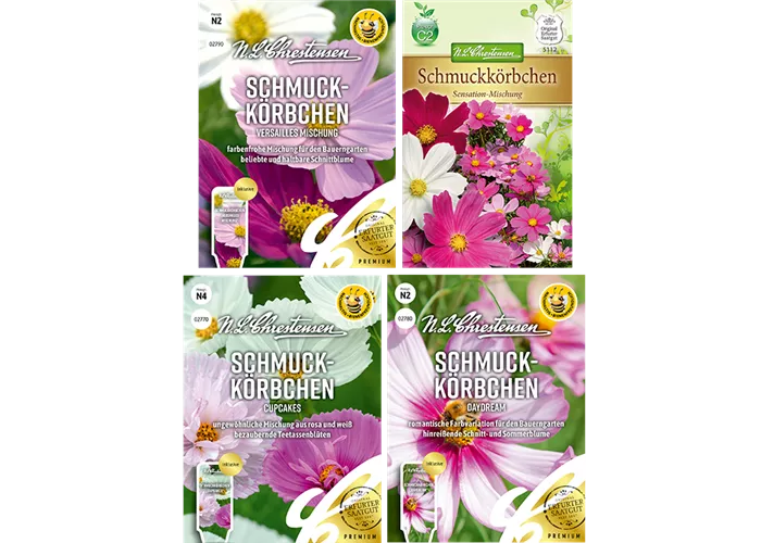 Saatgut Set 'Schmuckkörbchen' 