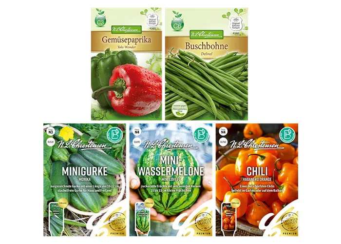 Saatgut Set 'Sonnenliebende Sorten' 