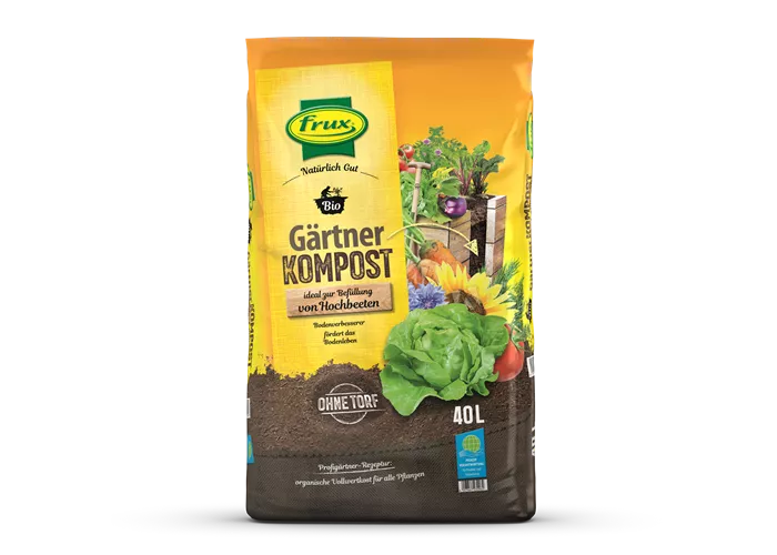 frux Bio Gärtner-Kompost – Bodenverbesserer frux Bio Gärtner-Kompost – Bodenverbesserer