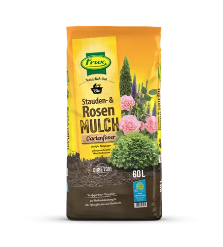 frux Gartenfaser – Stauden- & Rosenmulch  frux Gartenfaser – Stauden- & Rosenmulch