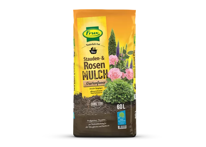frux Gartenfaser – Stauden- & Rosenmulch 