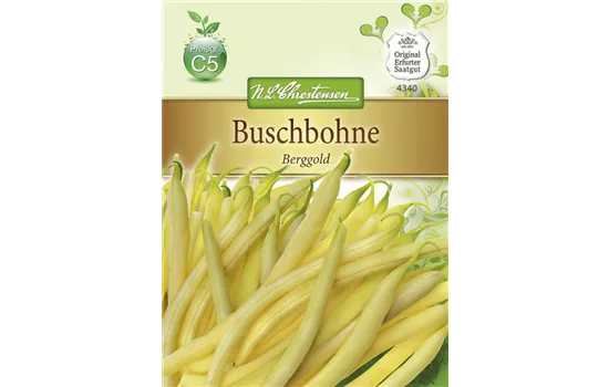 Buschbohnensamen 'Berggold'