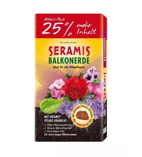 Seramis Balkon-Blumenerde ohne Torf 50 l Seramis Balkon-Blumenerde ohne Torf 50 l