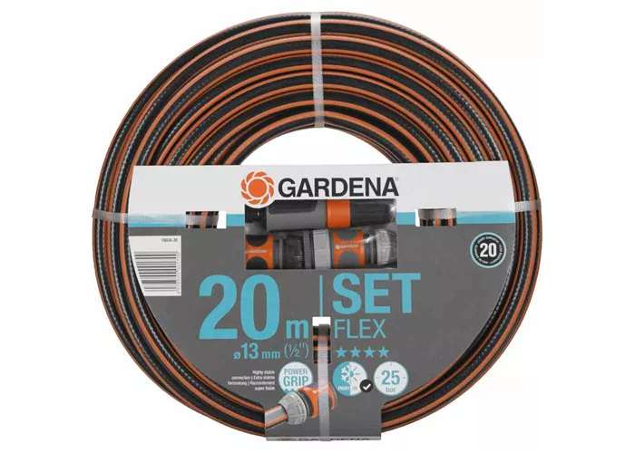 Gardena Comfort Flex Schlauch mit Systemteilen 13 mm (1/2") 20 m  Gardena Comfort Flex Schlauch mit Systemteilen 13 mm (1/2") 20 m