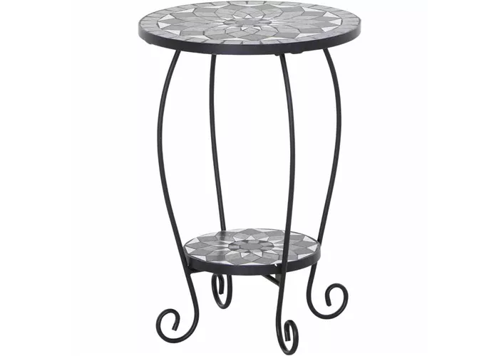 Siena Garden Como Blumenständer Ø41x59cm Stahl/Keramik Siena Garden Como Blumenständer Ø41x59cm Stahl/Keramik