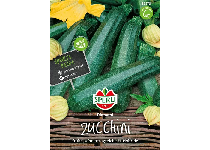 Zucchini 'Diamant F1' Zucchini 'Diamant F1'