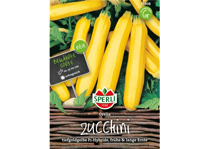 Zucchini 'Orelia' Zucchini 'Orelia'