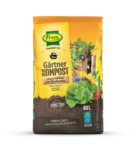 frux Bio Gärtner-Kompost – Bodenverbesserer frux Bio Gärtner-Kompost – Bodenverbesserer