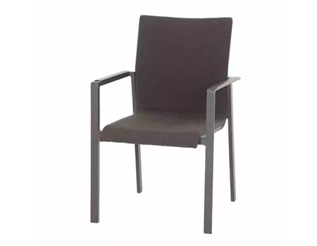 Siena Garden Coria Stapelsessel Aluminium/Sunbrella 