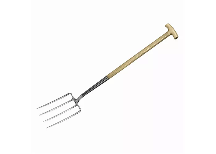 Siena Garden Edelstahl-Spatengabel CARAT mit T-Stiel 29x18cm Siena Garden Edelstahl-Spatengabel CARAT mit T-Stiel 29x18cm