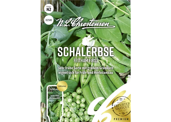 Erbsensamen 'Feltham First'