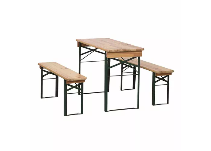 Festzeltgarnitur 3-teilig 110x50cm Festzeltgarnitur 3-teilig 110x50cm