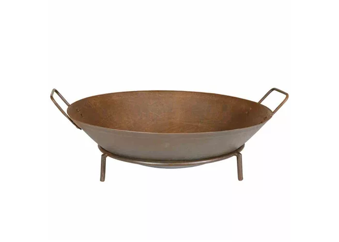 Siena Garden Feuerschale Rusty aus Gusseisen Ø 48x14,5 cm braun