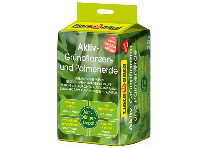 Floragard Aktiv Grünpflanzen- und Palmenerde