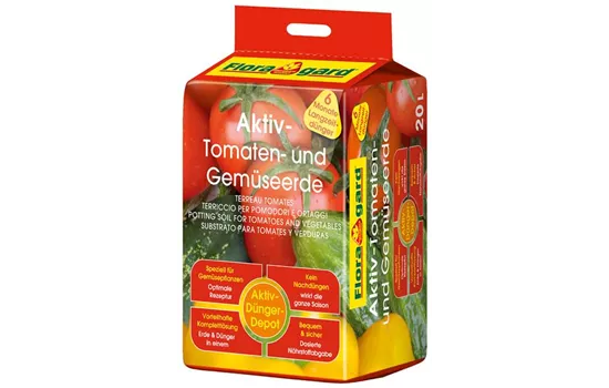 Floragard Aktiv Tomaten- und Gemüseerde Floragard Aktiv Tomaten- und Gemüseerde