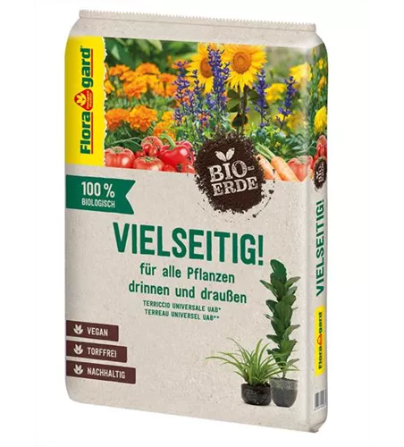 Floragard Bio-Erde Vielseitig  Floragard Bio-Erde Vielseitig