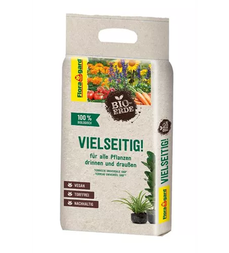 Floragard Bio-Erde Vielseitig mit Tragegriff Floragard Bio-Erde Vielseitig mit Tragegriff