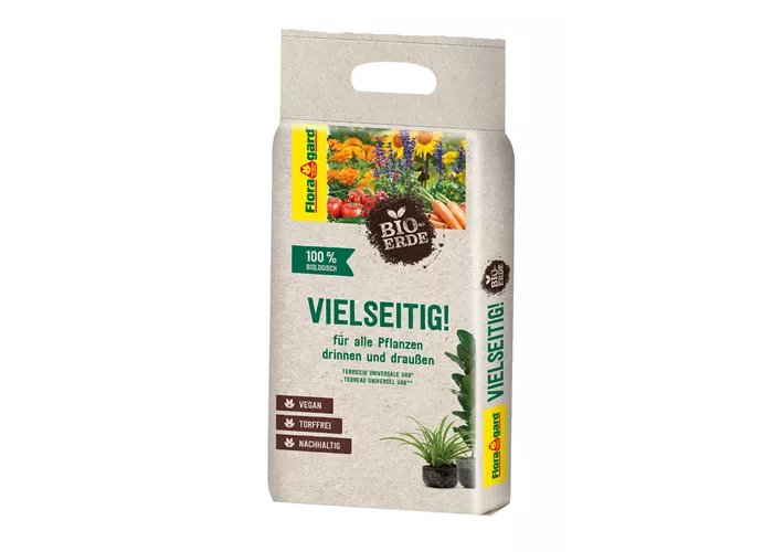 Floragard Bio-Erde Vielseitig mit Tragegriff Floragard Bio-Erde Vielseitig mit Tragegriff